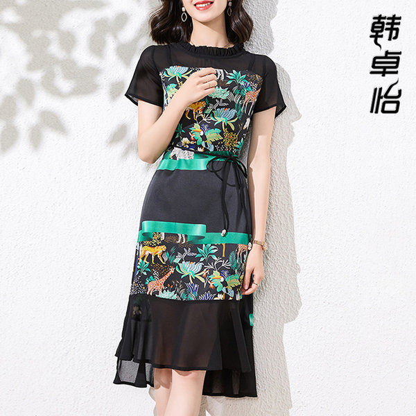 เดรสวัยผู้ใหญ่40-60ปี เดรสคุณแม่ ชุดเดรสทำงานวัยผู้ใหญ่ แบรนด์ MAMA DRESS
