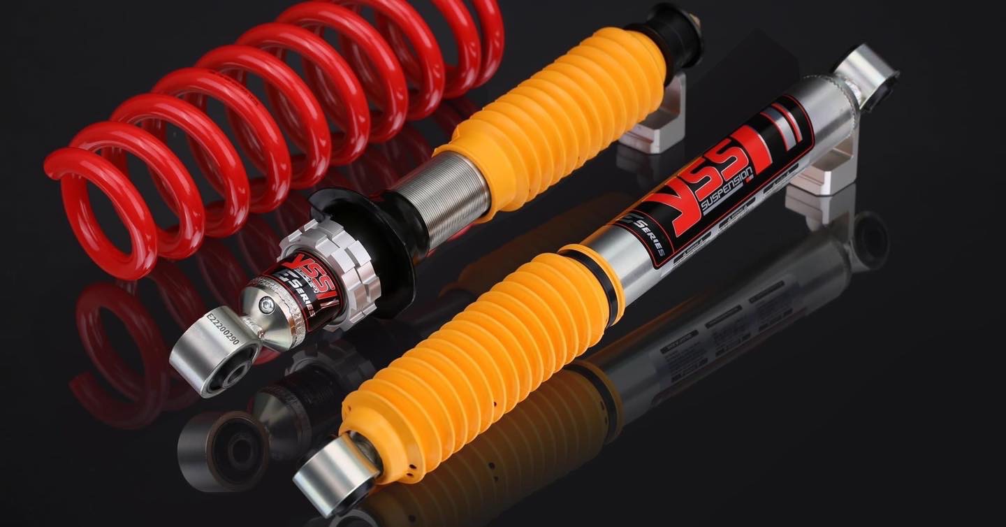 โช๊คอัพ Monotube สปริง YSS รุ่น E-series รถ Ford New Everest ปี 12-17 และ ปี 18> 3.2/2.2/2.0
