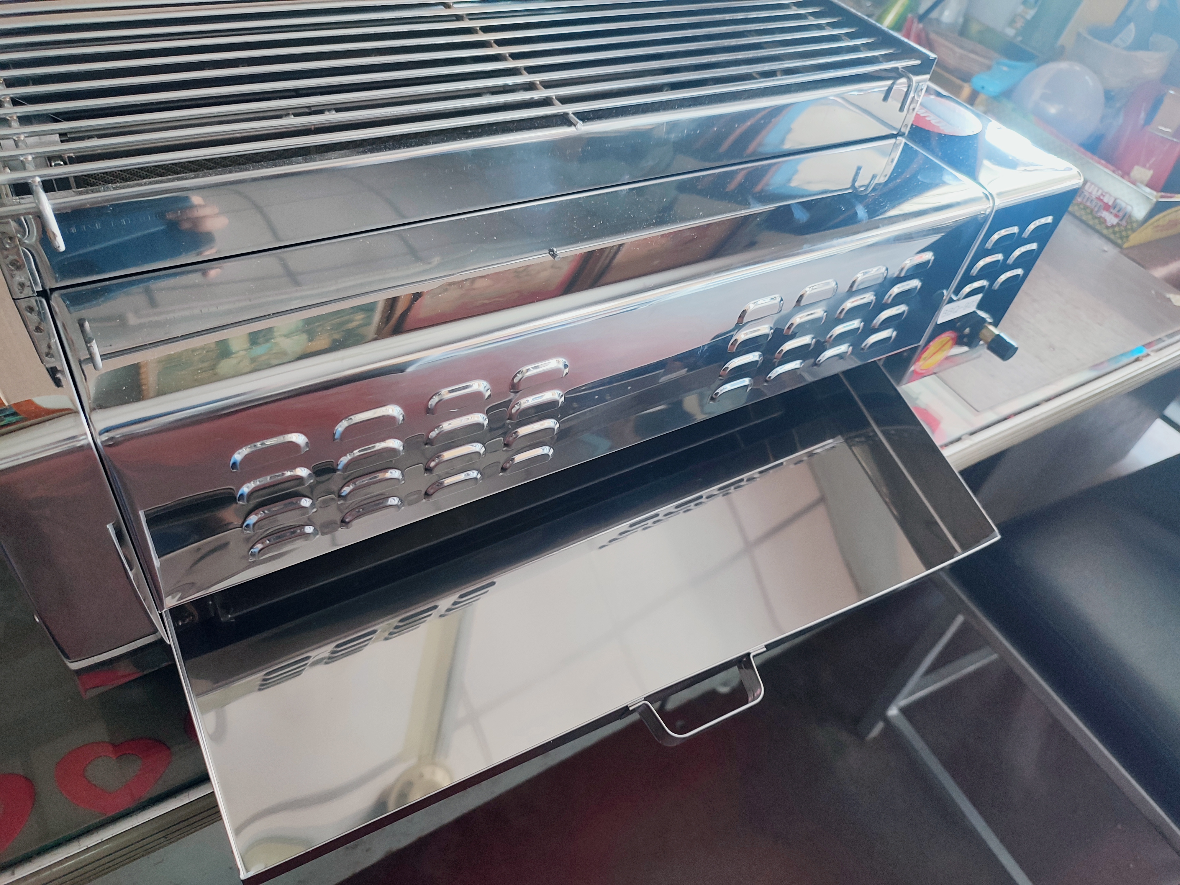 ขายดี **เตาย่าง BBQ923 ไซส์ ขนาด 61 cm สแตนเลสทั้งตัว