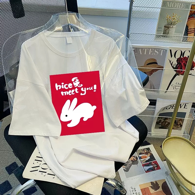 เสื้อยืดคนอ้วนแบบโอเวอร์ไซส์แบบ ulzzang fashion สนใจทักแชท
