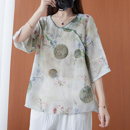 เสื้อผ้าลินิน เสื้อผ้าฝ้ายผู้หญิง แบบเสื้อผ้าลินินเก๋ๆ