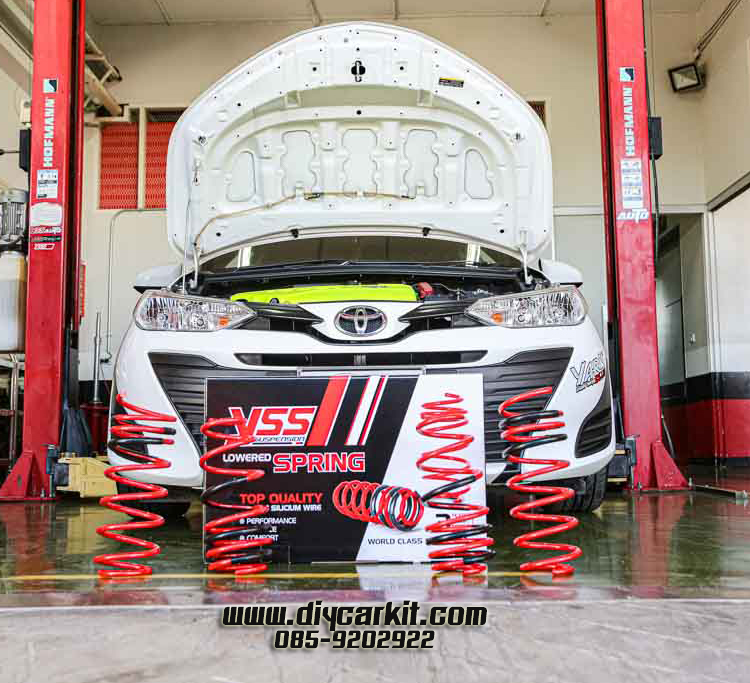 YSS สปริงรถยนต์ TOYOTA YARIS ATIV (สเเตนดาร์ด และโหลด)