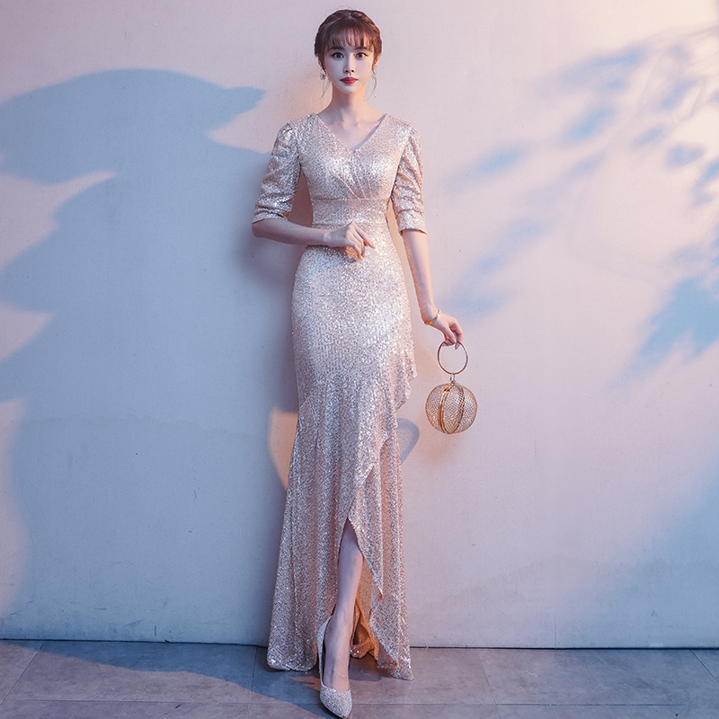 ชุดราตรี ชุดราตรีสวยหรู แบบ ทันสมัย Evening dress