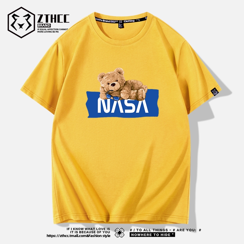 เสื้อยืดผู้ชายอ้วน S-6XLน้ำหนักผู้สวม40-135กิโลกรัมใส่ได้ ส่งฟรี