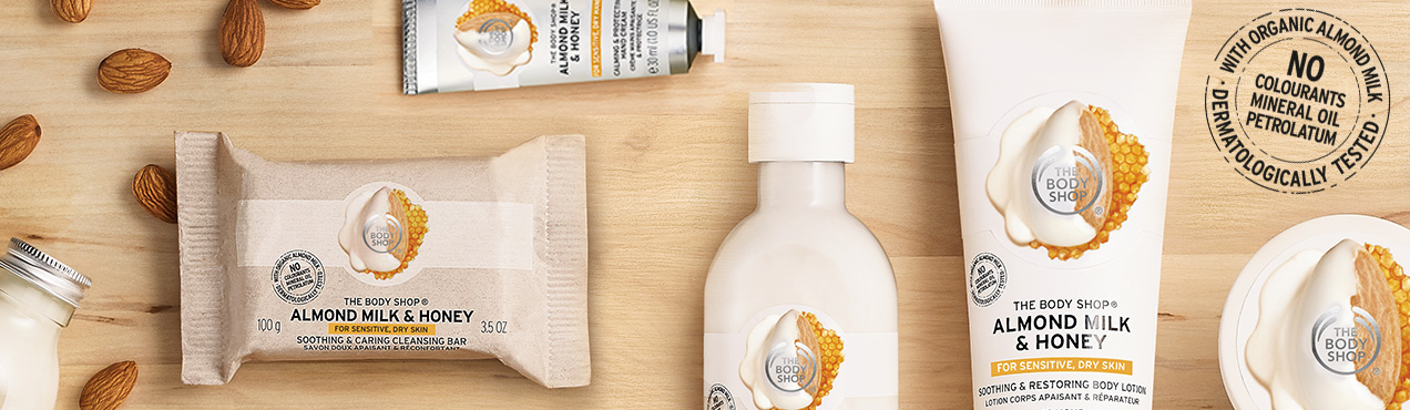 The Body Shop / Body Butter 200 ml. (Almond Milk & Honey)