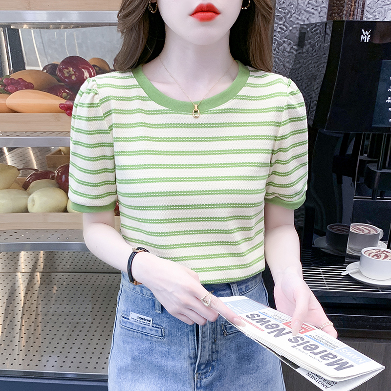 เสื้อผ้าวัยรุ่นเกาหลี เสื้อยืดวัยรุ่นผู้หญิง มีขนาด S M L XL