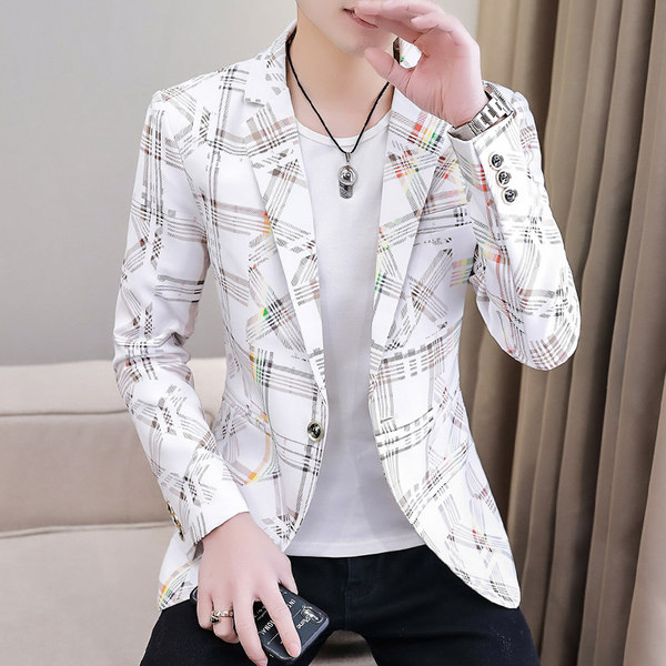 สูท Blazers ผู้ชาย เสื้อคลุมสไตล์สูท สำหรับผู้ชาย