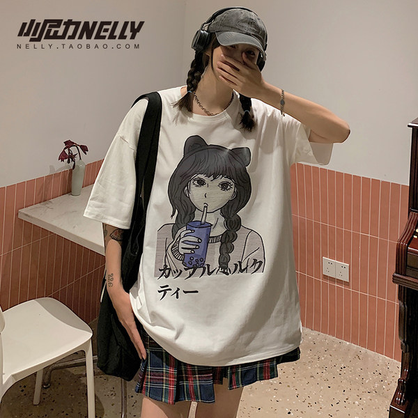 เสื้อยืดคอกลม ผู้ชาย เสื้อยืดผู้ชายเกาหลี เสื้อยืดเกาหลี แบรนด์ NELLY