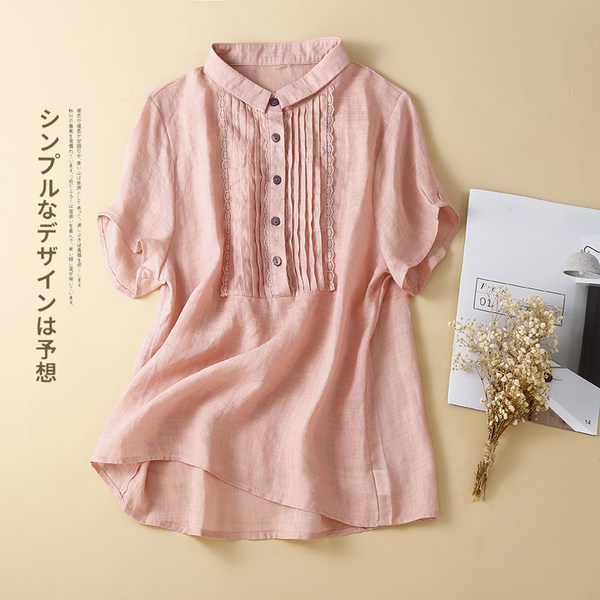 เสื้อลินิน แบบเสื้อสวยๆ เสื้อผ้าฝ้ายลินิน เสื้อเชิ้ตผ้าลินิน BY LININ