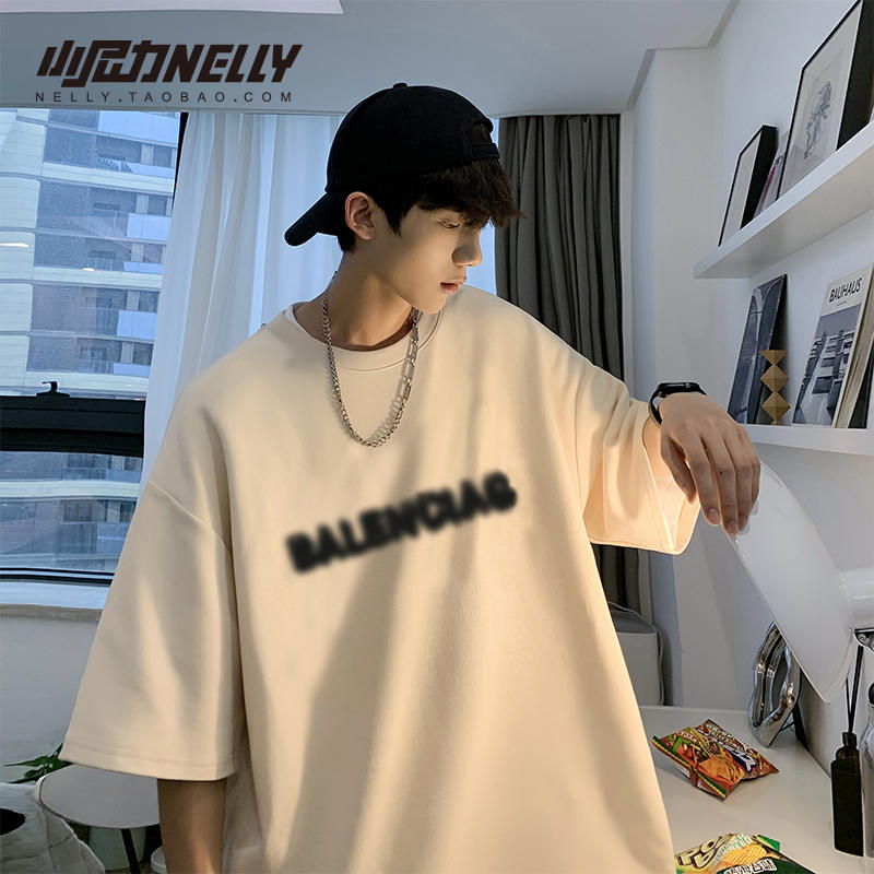 เสื้อยืดคอกลม ผู้ชาย เสื้อยืดผู้ชายเกาหลี เสื้อยืดเกาหลี แบรนด์ NELLY