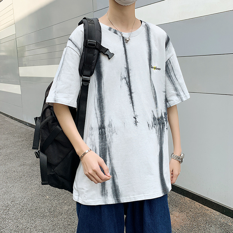 เสื้อยืดผู้ชายอ้วน M-5XL
