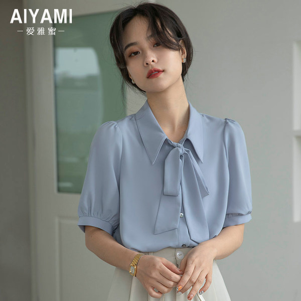 เสื้อชีฟองเกาหลี เสื้อชีฟองสวยๆ