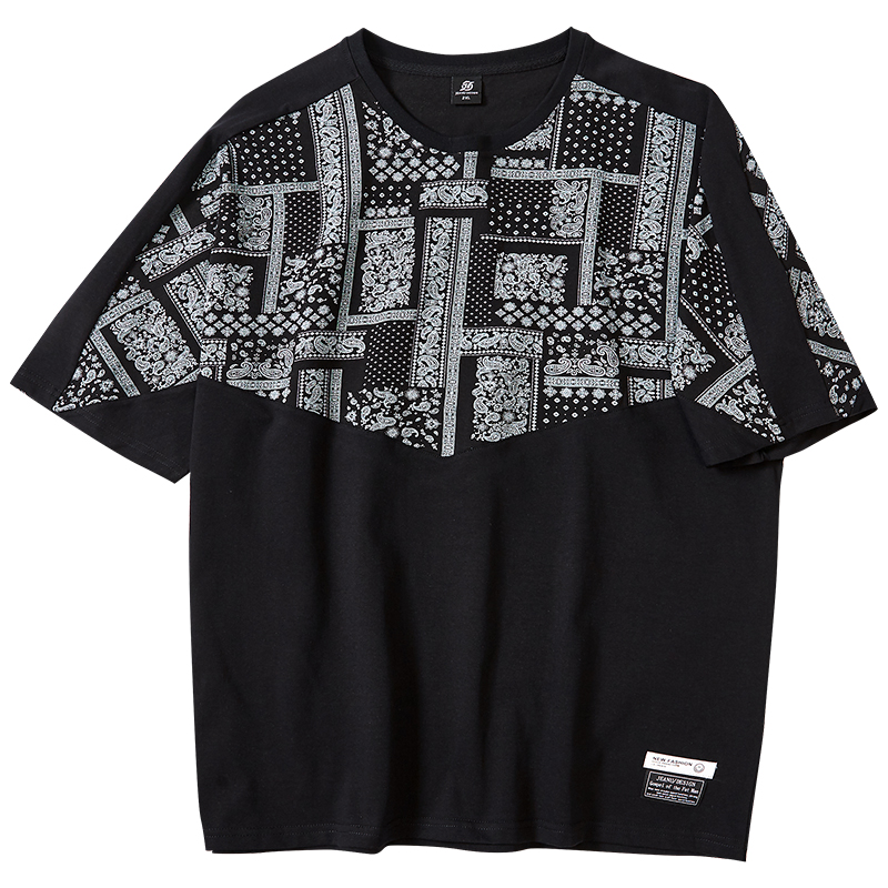 เสื้อยืดผู้ชายอ้วน S-5XL(อกเสื้อ39-51นิ้ว)