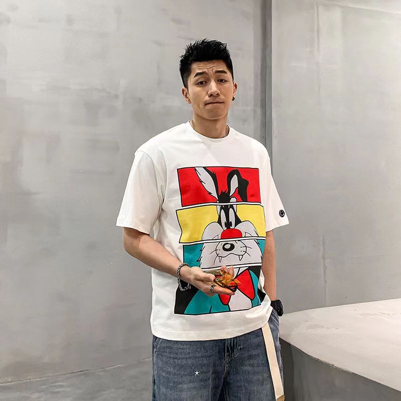 เสื้อยืดผู้ชายอ้วน S-5XL(อกเสื้อ39-51นิ้ว)