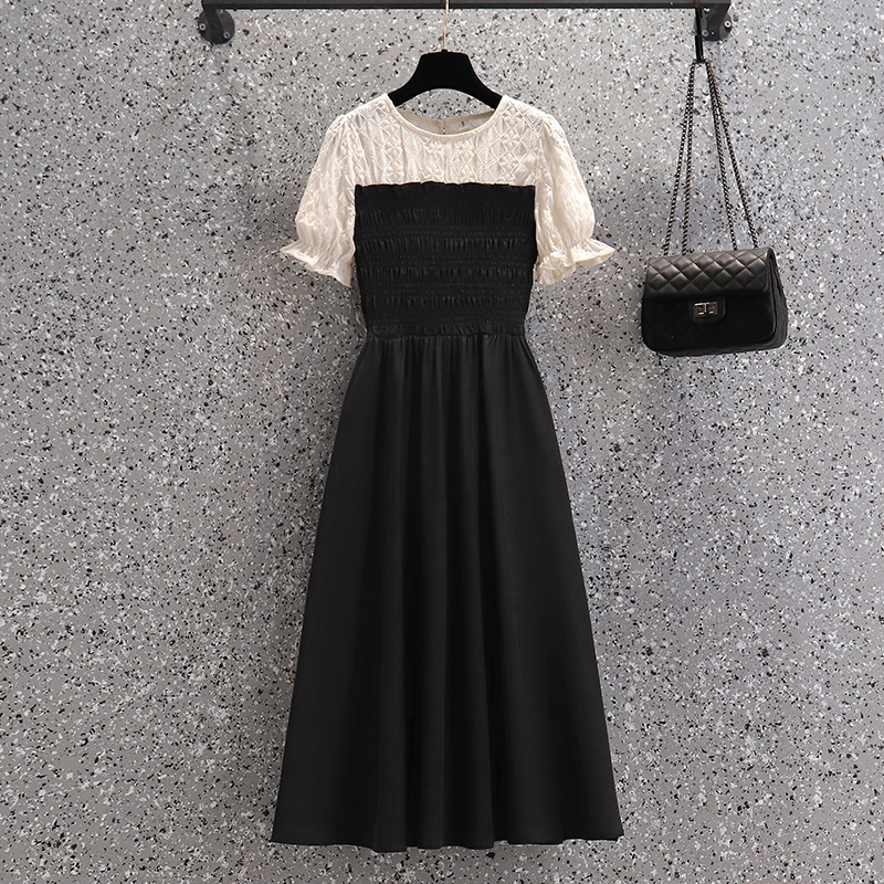 เดรสคนอ้วน เดรสสาวอวบ ชุดเดรสคนอ้วนวัยรุ่น BY PLUS SIZE Girl