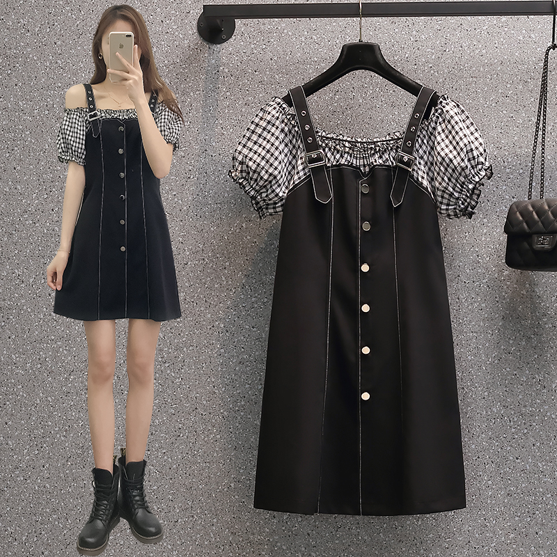 เดรสคนอ้วน เดรสสาวอวบ ชุดเดรสคนอ้วนวัยรุ่น BY PLUS SIZE Girl