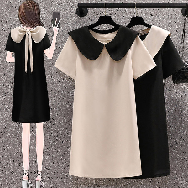 เดรสคนอ้วน เดรสสาวอวบ ชุดเดรสคนอ้วนวัยรุ่น BY PLUS SIZE Girl