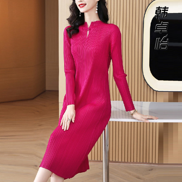 เดรสวัยผู้ใหญ่40-60ปี เดรสคุณแม่ ชุดเดรสทำงานวัยผู้ใหญ่ แบรนด์ MAMA DRESS