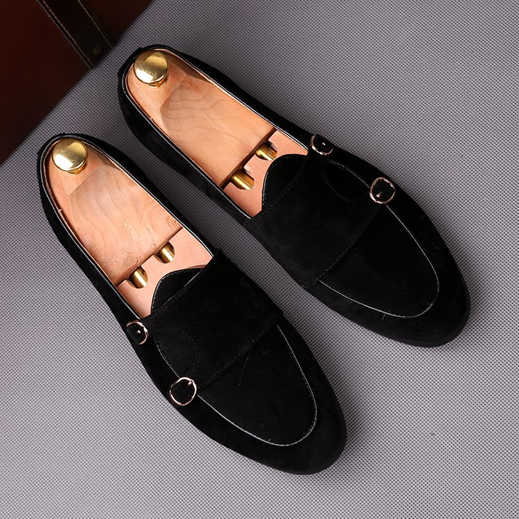 รองเท้าโลฟเฟอร์ชาย รองเท้าผู้ชาย รองเท้าแฟชั่นชาย รองเท้าหนังผู้ชาย Men Loafer Slip-On Shoes