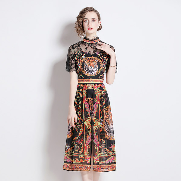 ชุดเดรสเรียบหรูดูแพง เดรสแบรนด์ DG Boutique