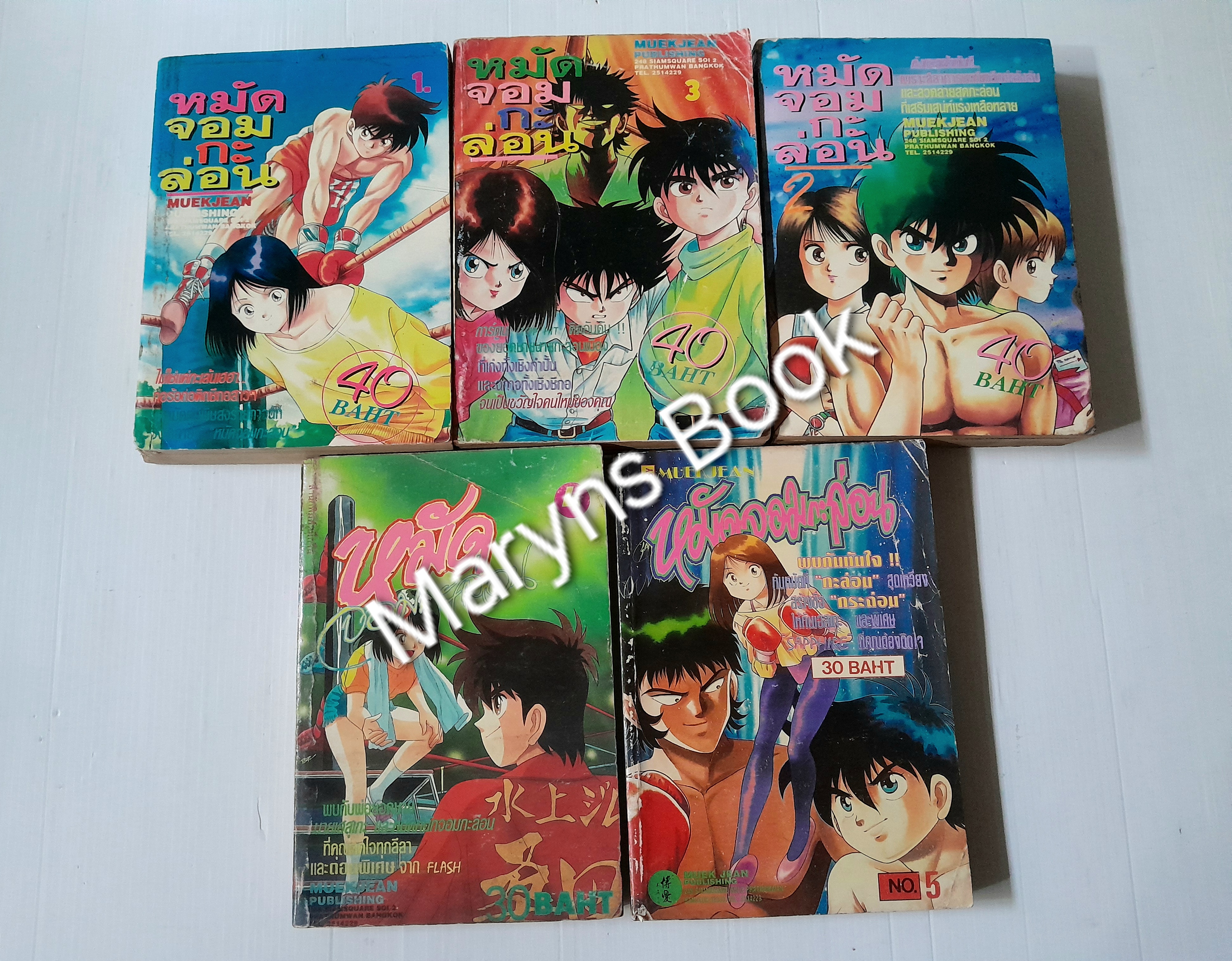 หมัดจอมกะล่อน เล่ม 1-5 (6 เล่มจบ)