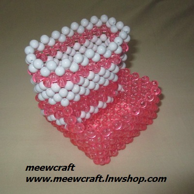 กล่องลูกปัดเอนกประสงค์ #16-001 ก้น 3.1"x3.5 สูง3.5"