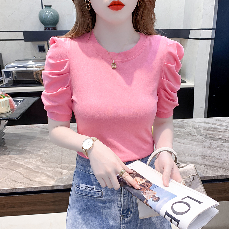 เสื้อผ้าวัยรุ่นเกาหลี เสื้อยืดวัยรุ่นผู้หญิง มีขนาด S M L XL