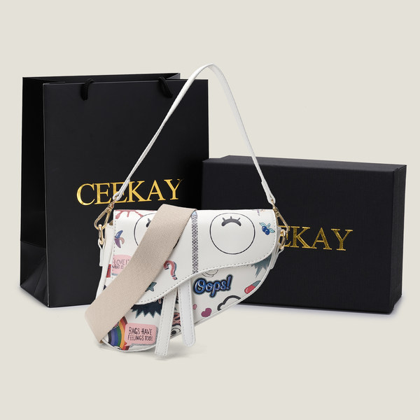 กระเป๋าสะพายข้างเกาหลี กระเป๋าผู้หญิงแบรนด์ CEEKEY