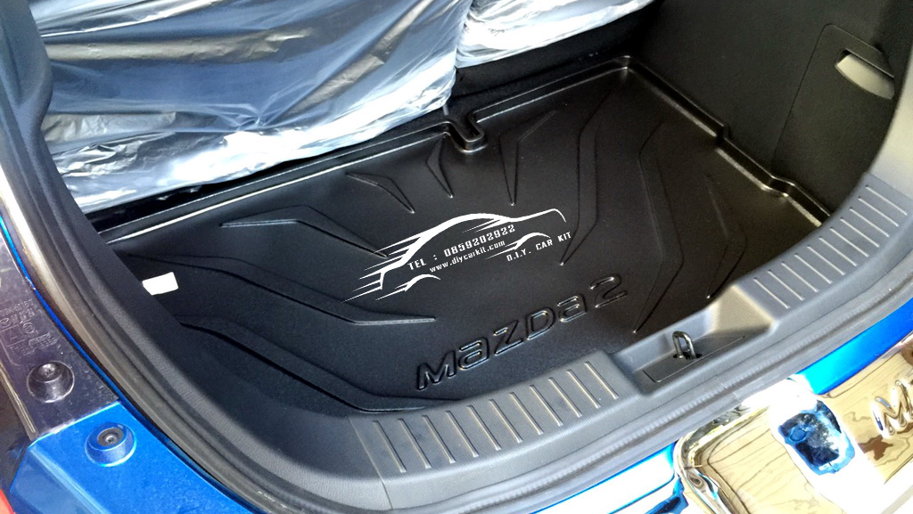 ถาดท้ายรถ รุ่น5ประตู ดีเซล Mazda2 SkyActiveD