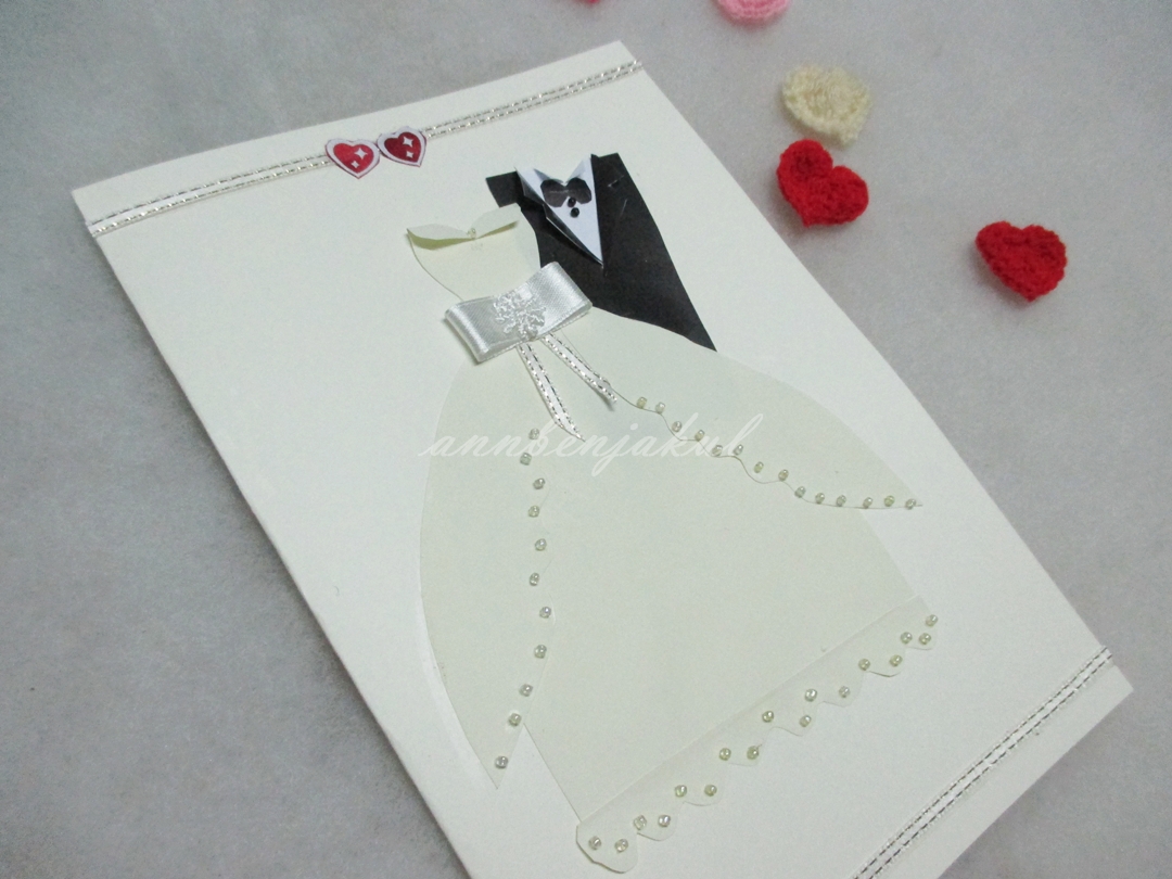 การ์ดแต่งงานโครเชต์