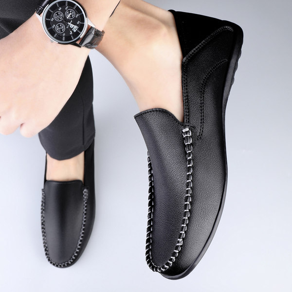 รองเท้าหนังผู้ชาย มีไซส์39-44 รองเท้าโลฟเฟอร์ชาย Slip-On Shoes