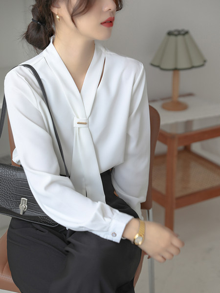 เสื้อชีฟองเกาหลี เสื้อชีฟองสวยๆ