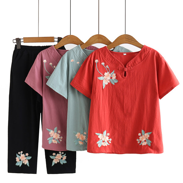 เสื้อลินินสไตล์ผู้ใหญ่ เสื้อคุณแม่ เสื้อผู้ใหญ่ แบรนด์ LININ