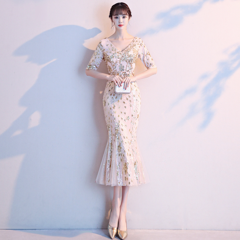 ชุดราตรี ชุดราตรีสวยหรู แบบ ทันสมัย Evening dress