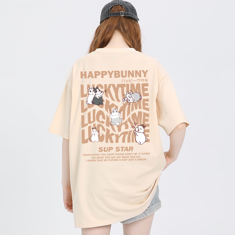 เสื้อผ้าวัยรุ่นเกาหลี เสื้อยืดวัยรุ่นผู้หญิง มีขนาด S M L XL