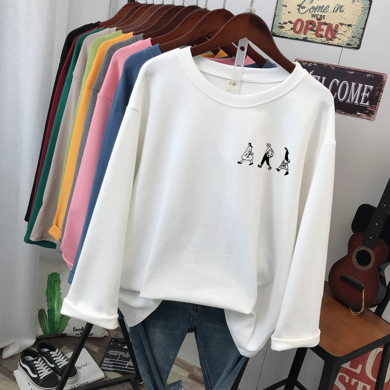 เสื้อยืดคอตตอน สกรีนลายน่ารัก มีหลากหลายสี ส่งฟรีทั่วไทย BY JIMIAO