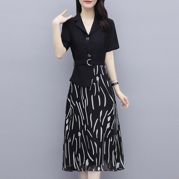 เดรสไซส์ใหญ่ ชุดเดรสสาวพลัสไซส์ เดรสเรียบหรู ไซส์ใหญ่ BY SHUYA