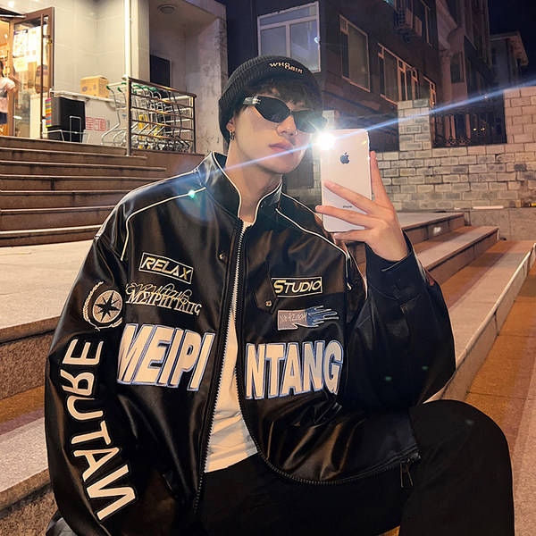 เสื้อแจ็คเก็ตเบสบอล เสื้อคลุม เสื้อแขนยาวสไตล์เกาหลี