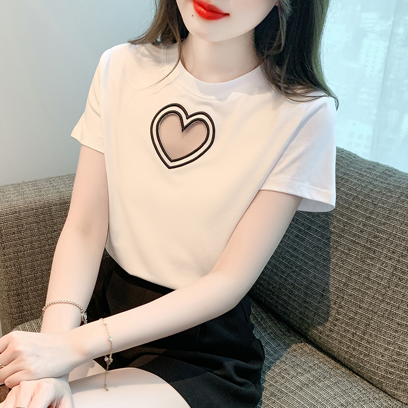 เสื้อผ้าวัยรุ่นเกาหลี เสื้อยืดวัยรุ่นผู้หญิง มีขนาด S M L XL