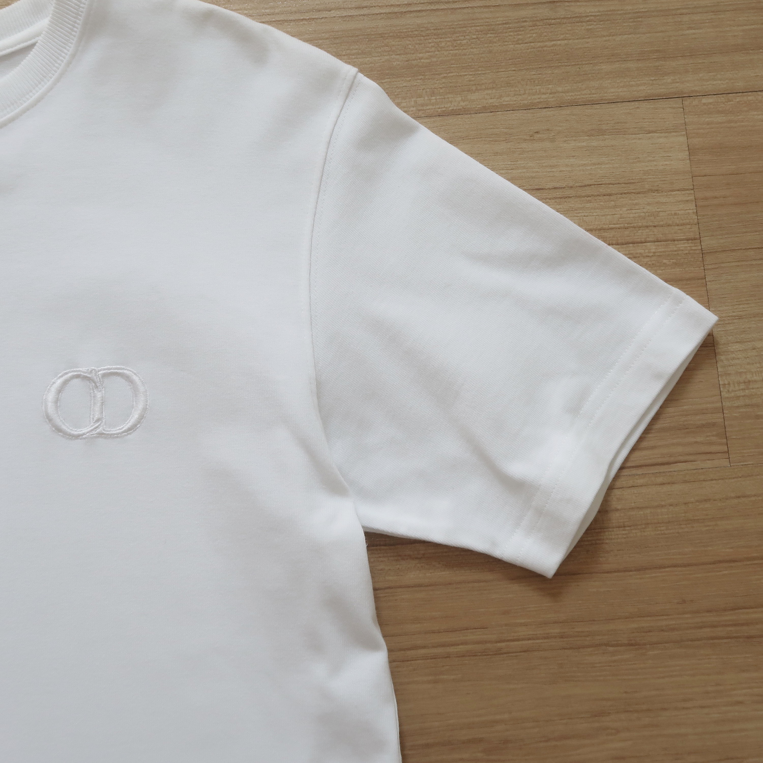 Dior White CD Icon Relaxed-Fit T-Shirt