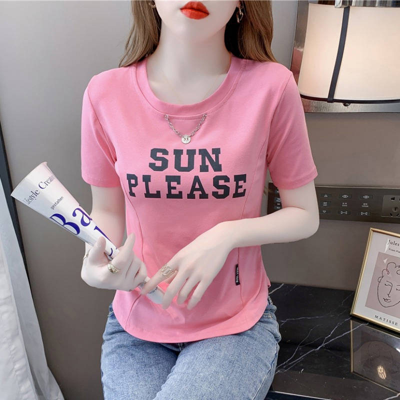 เสื้อยืดวัยรุ่นน่ารักๆ เสื้อวัยรุ่นแขนสั้น เสื้อผ้าวัยรุ่นเกาหลี แบรนด์ Wiyike