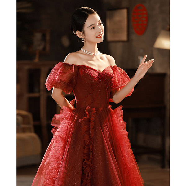 ชุดราตรี ชุดราตรีสวยหรู แบบ ทันสมัย Evening dress