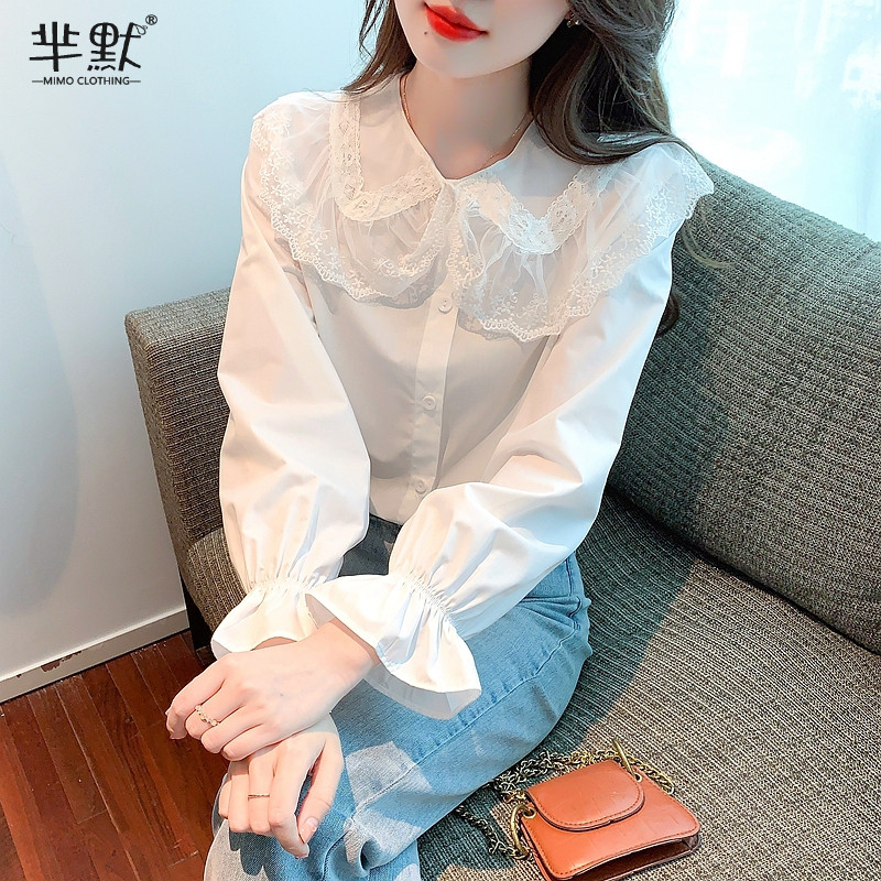 เสื้อลูกไม้ เสื้อเชิ้ตแขนยาว