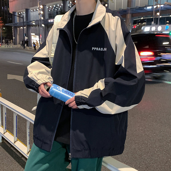 เสื้อแจ็คเก็ตเบสบอล เสื้อคลุม เสื้อแขนยาวสไตล์เกาหลี