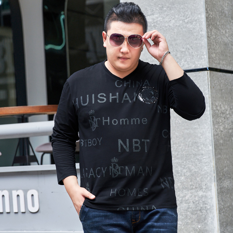 เสื้อยืดผู้ชายอ้วน S-5XL(อกเสื้อ39-51นิ้ว)