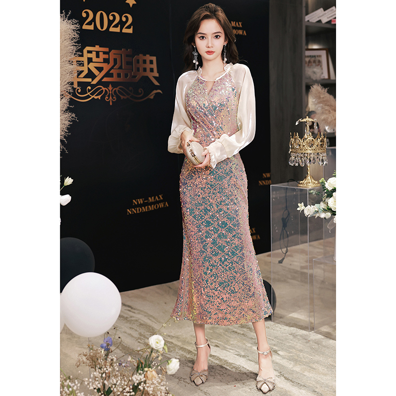 ชุดราตรี ชุดราตรีสวยหรู แบบ ทันสมัย Evening dress