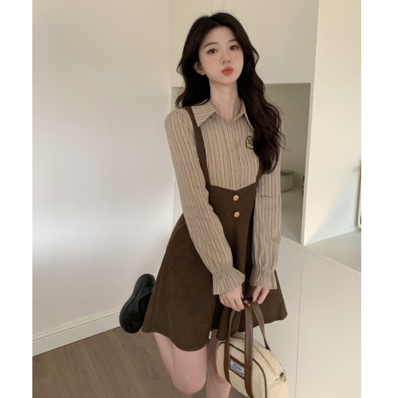 เดรสสาวอวบ มีไซส์ L-4XLอกเสื้อ 38-47 นิ้ว ใส่ได้ทั้งสาวหุ่นดีน่ารักจนถึงสาวอวบพลัสไซส์ จัดส่งฟรี! ทักแชทสั่งซื้อ