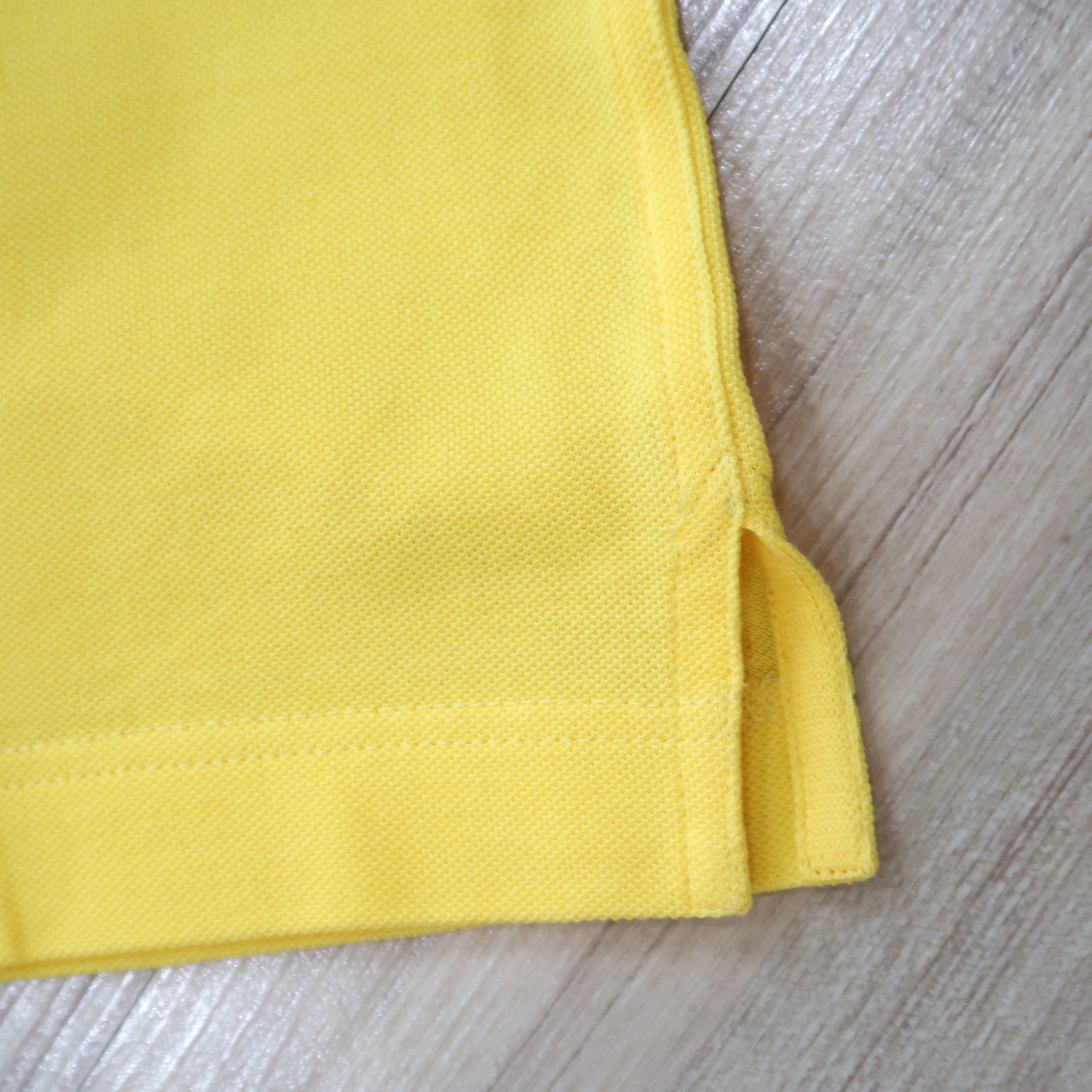 Hermes Jaune Vif Cotton Polo Shirts Size M