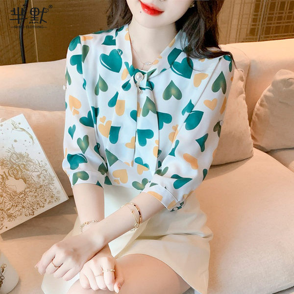 เสื้อชีฟองเกาหลี เสื้อชีฟองสวยๆ