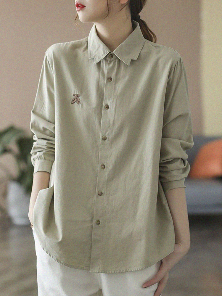เสื้อลินิน เสื้อผ้าฝ้ายลินิน เสื้อเชิ้ตผ้าลินิน S M l XL จากแบรนด์ ZIMO